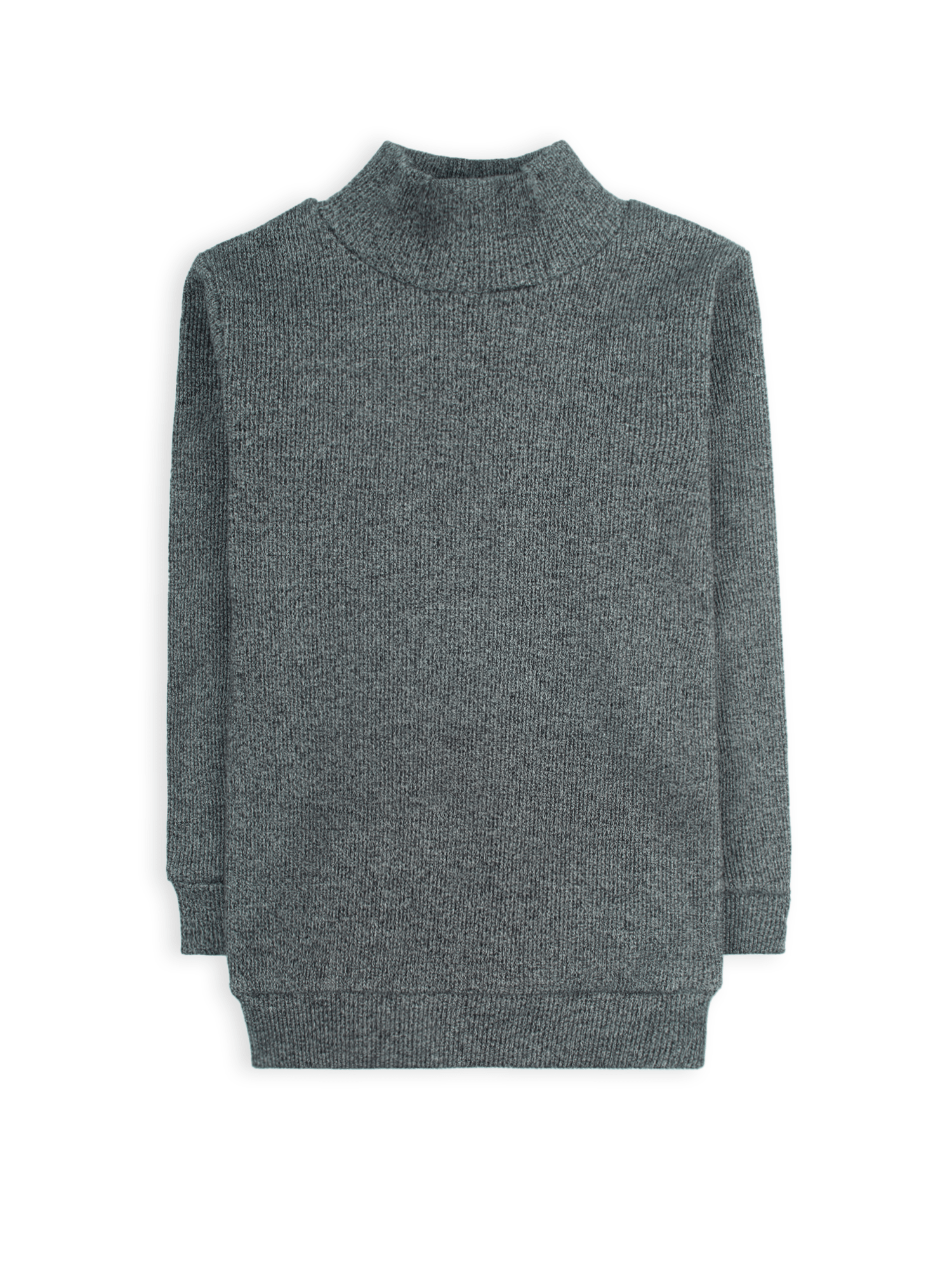 Stone Harbor BOY'S CHARCOAL TEXTURED HIGH NECK