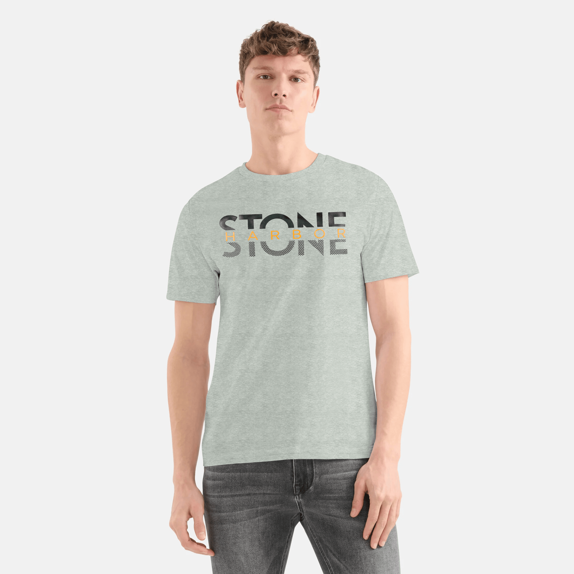 Stone Harbor Men's T-Shirt MEN'S PREMIUM PIQUE T-SHIRT