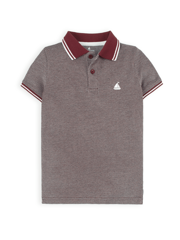 Stone Harbor BOY'S EXCLUSIVE TWO TONE POLO SHIRT