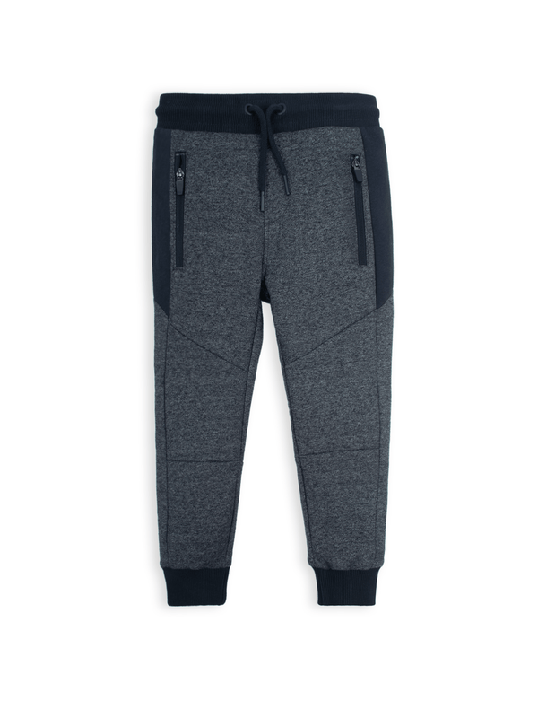 Stone Harbor BOY'S FLEECE BLUE TEXTURED JOGGER