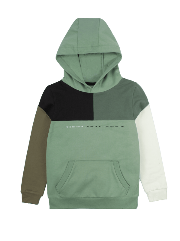 Stone Harbor BOY'S FLEECE COLOR BLOCKS HOODIE