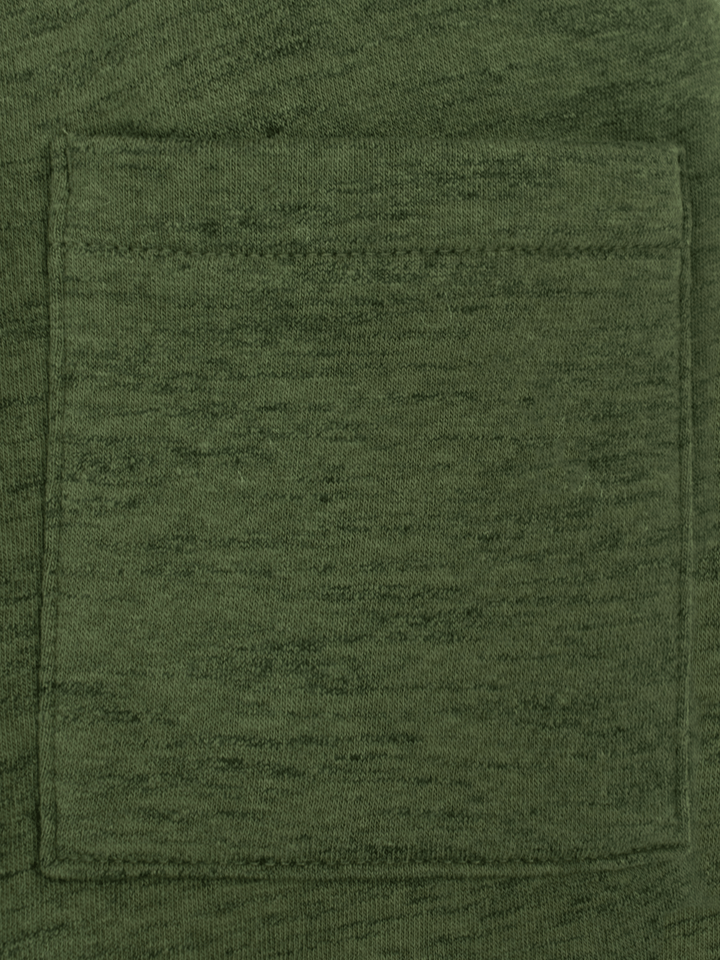 Stone Harbor BOY'S GREEN MELANGE FLEECE JOGGER