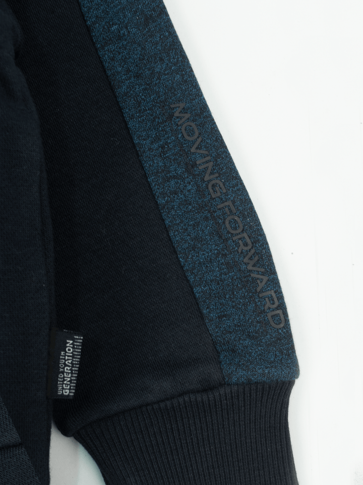 Stone Harbor Boy's Hoodies BOY'S NAVY FLEECE ZIP THROUGH HOODIE