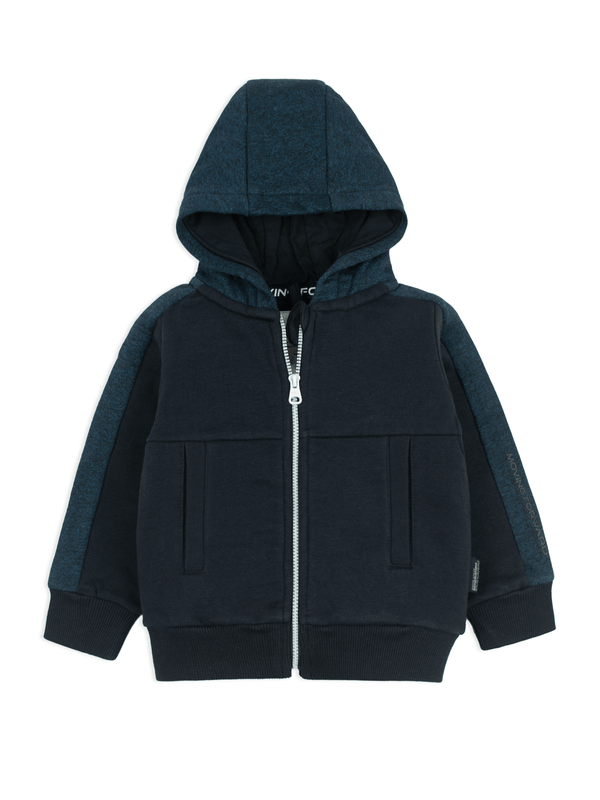 Stone Harbor Boy's Hoodies BOY'S NAVY FLEECE ZIP THROUGH HOODIE