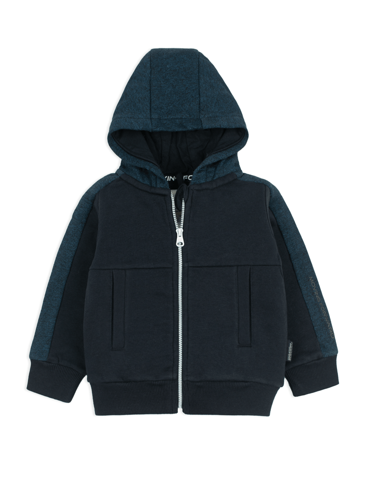 Stone Harbor Boy's Hoodies BOY'S NAVY FLEECE ZIP THROUGH HOODIE