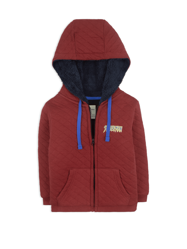 Stone Harbor Boy's Hoodies BOY'S PREMIUM RED FUR HOODIE