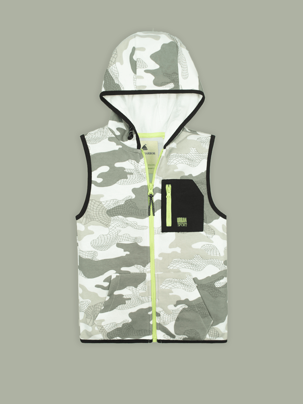 Stone Harbor Boy's Hoodies BOY'S PREMIUM SLEEVELESS HOODY