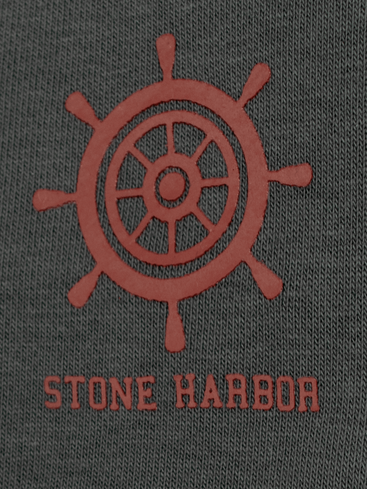 Stone Harbor Boy's Jacket BOY'S CHARCOAL ZIP THROUGH JACKET