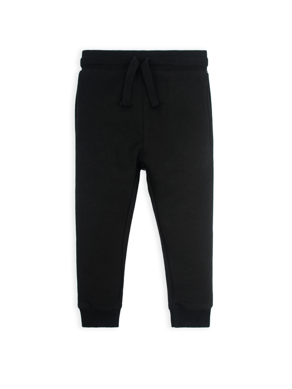 Stone Harbor BOY'S JET BLACK FLEECE JOGGER