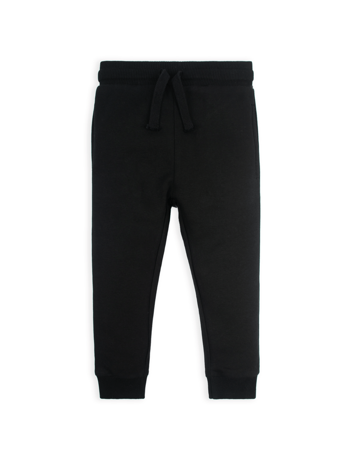 Stone Harbor BOY'S JET BLACK FLEECE JOGGER