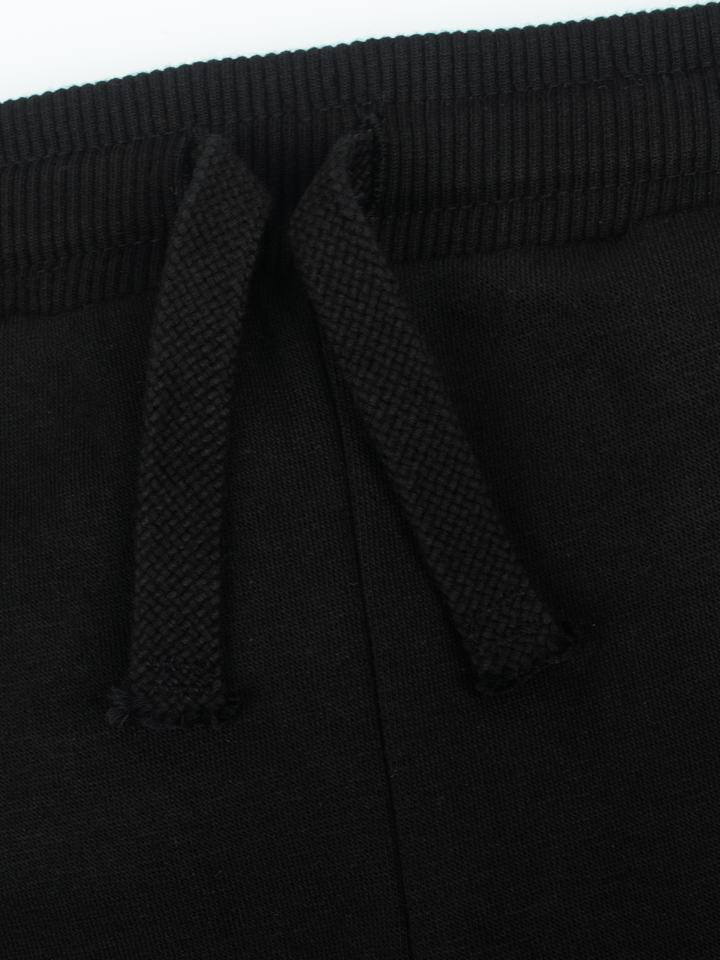 Stone Harbor BOY'S JET BLACK FLEECE JOGGER