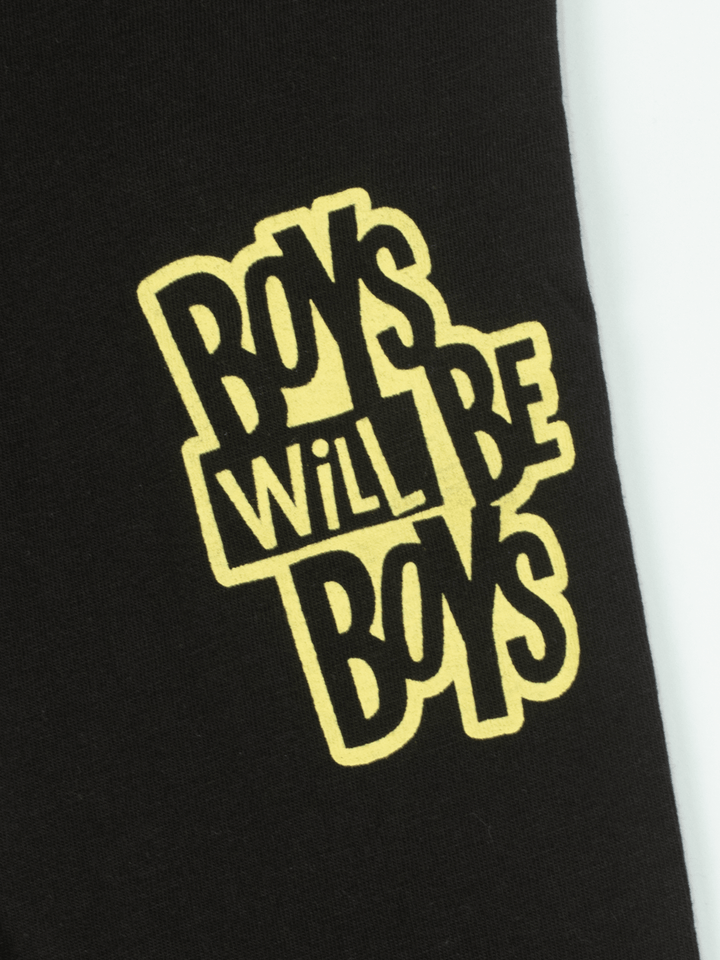 Stone Harbor Boy's Jogger BOY'S BLACK GRAPHIC JOGGER