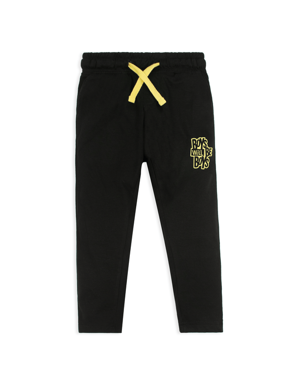 Stone Harbor Boy's Jogger BOY'S BLACK GRAPHIC JOGGER