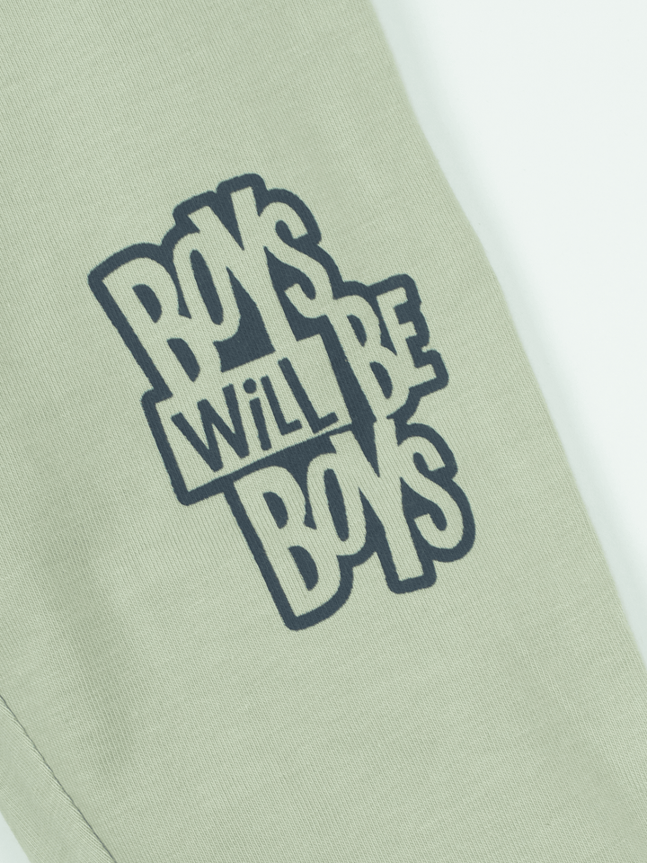 Stone Harbor Boy's Jogger BOY'S LIGHT OLIVE GRAPHIC JOGGER