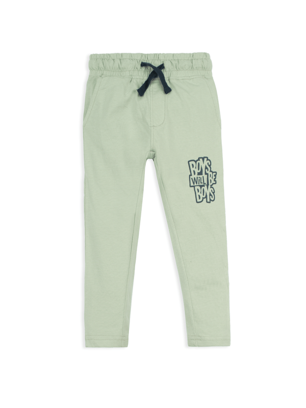 Stone Harbor Boy's Jogger BOY'S LIGHT OLIVE GRAPHIC JOGGER