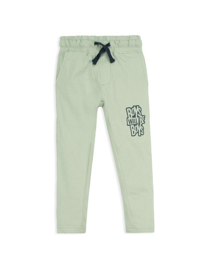 Stone Harbor Boy's Jogger BOY'S LIGHT OLIVE GRAPHIC JOGGER