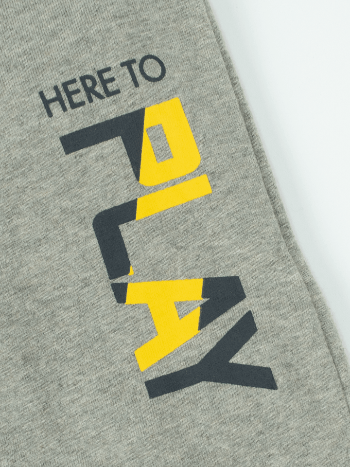 Stone Harbor Boy's Jogger BOY'S TEXTURED GREY PLAY JOGGER