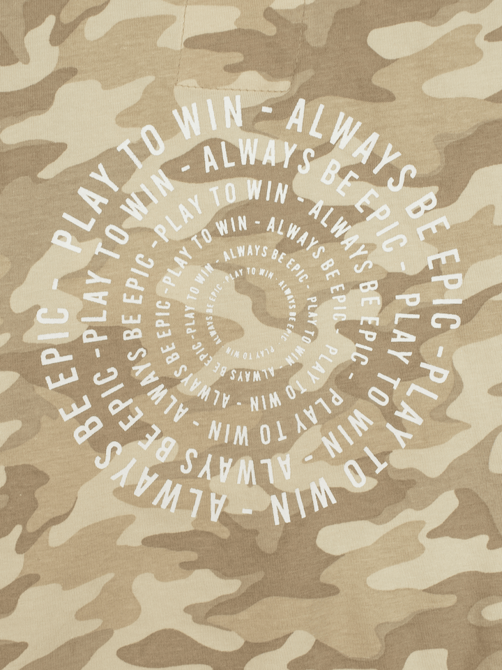 Stone Harbor BOY'S PLAY TO WIN CAMO T-SHIRT