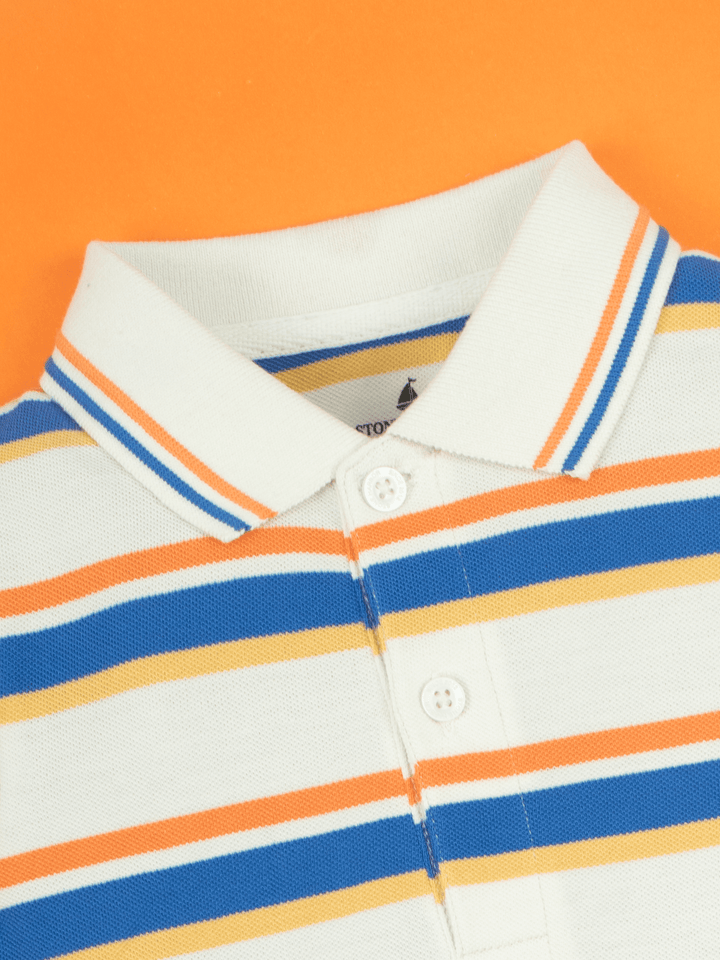 Stone Harbor Boy's Polo Shirt BOY'S CLASSIC STRIPER POLO SHIRT