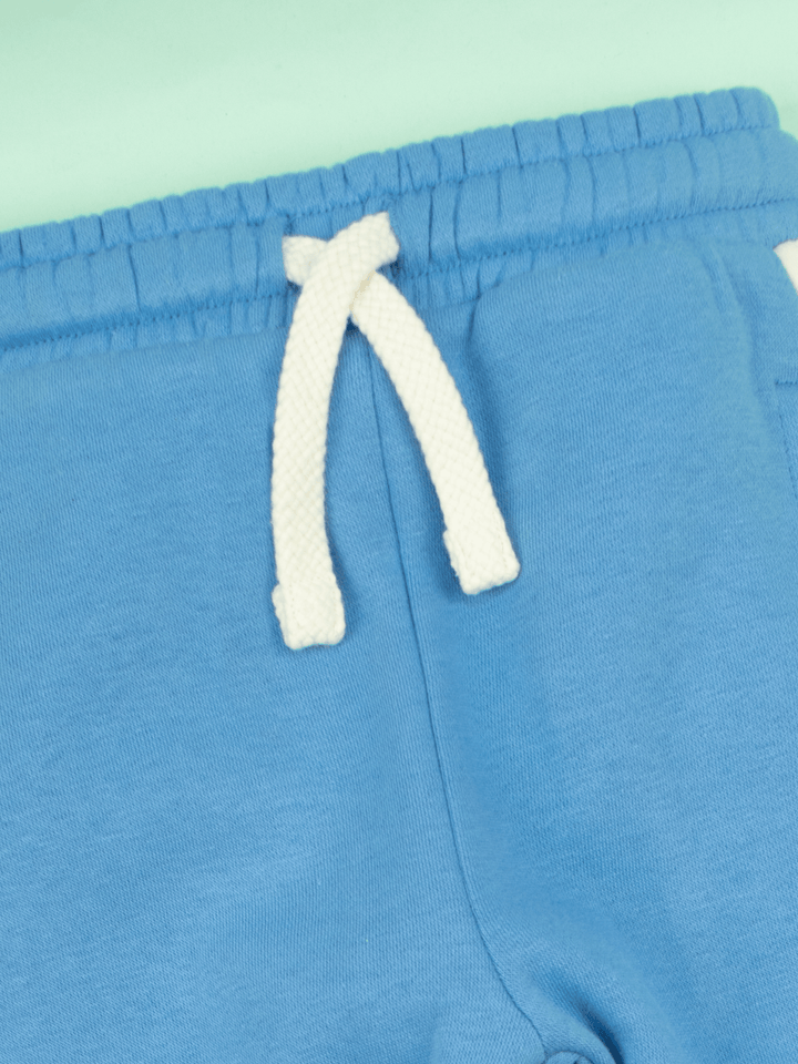 Stone Harbor Boy's Sweat Pants BOY'S BLUE PANELED FLEECE JOGGER
