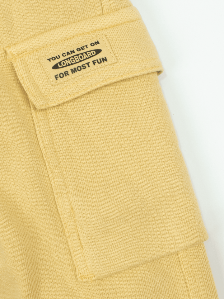 Stone Harbor Boy's Sweat Pants BOY'S CARGO MUSTARD JOGGER