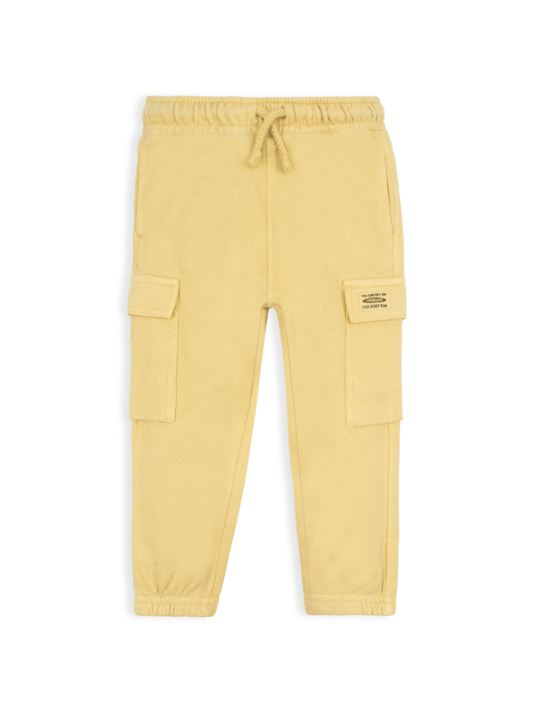 Stone Harbor Boy's Sweat Pants BOY'S CARGO MUSTARD JOGGER