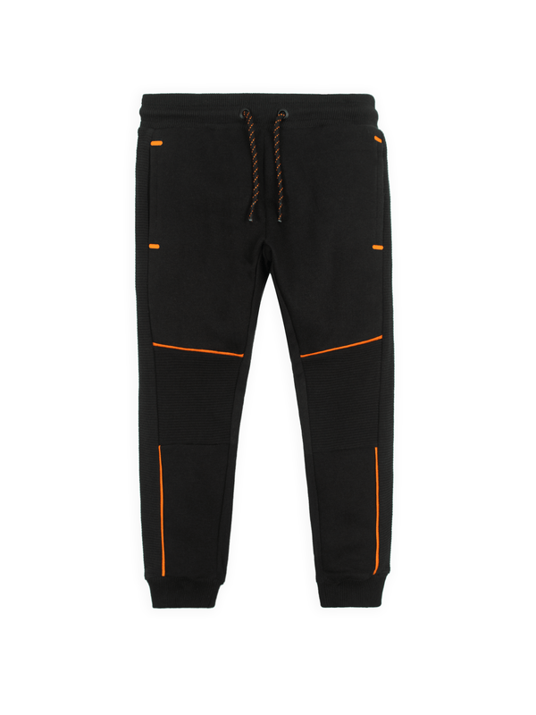 Stone Harbor Boy's Sweat Pants BOY'S JET BLACK FLEECE JOGGER