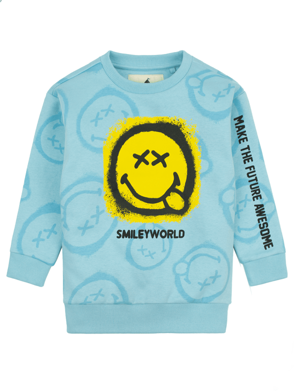 Stone Harbor Boy's Sweatshirt BOY'S FLEECE SMILEY SWEATSHIRT