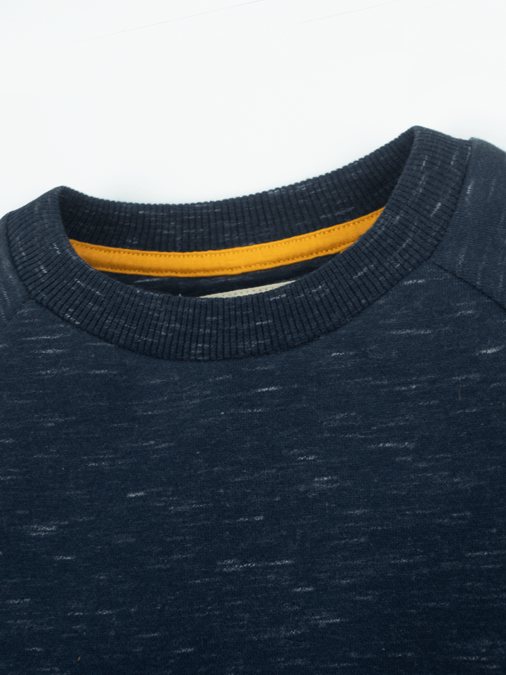 Stone Harbor Boy's Sweatshirt BOY'S FLEECE TEXTURED NAVY SWEATSHIRT