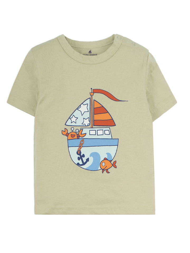 Stone Harbor Boy's T-Shirt MINI BOY'S STONE GRAPHIC T-SHIRT