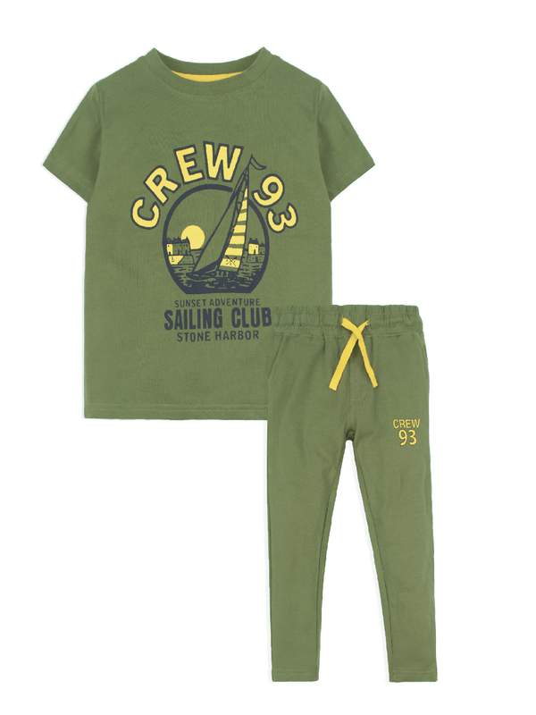 Stone Harbor Boy's Track Suit BOY'S SAILING CLUB TRACKSUIT