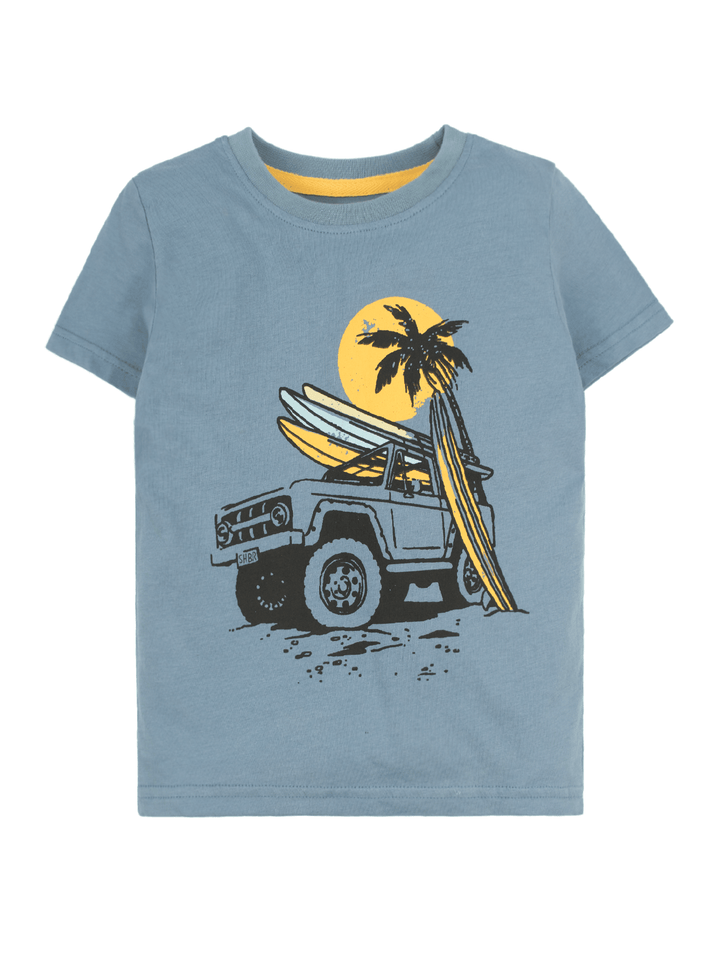 Stone Harbor Boy's Track Suit BOY'S SLATE BLUE GRAPHIC TRACKSUIT