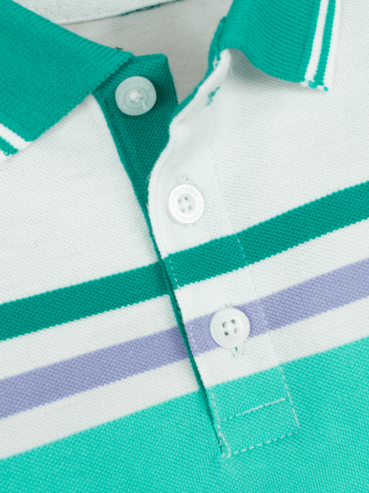 Stone Harbor BOY'S YARN DYED STRIPER POLO