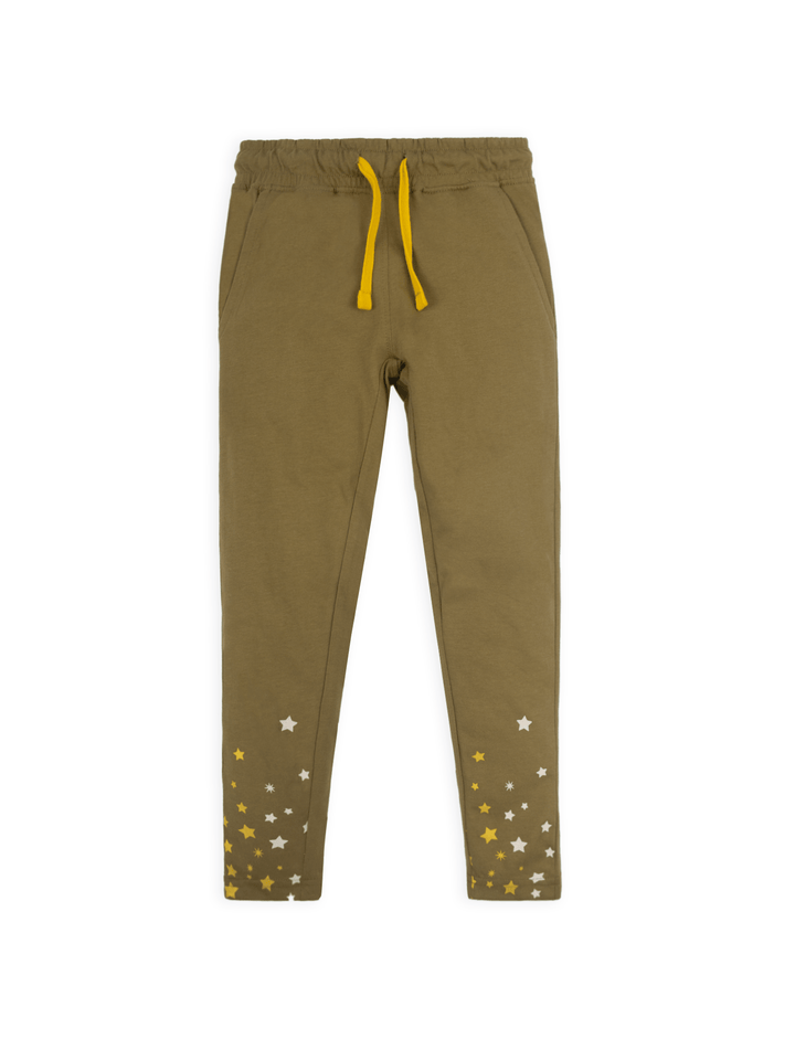 Stone Harbor GIRL'S GLITTERING STAR JOGGER