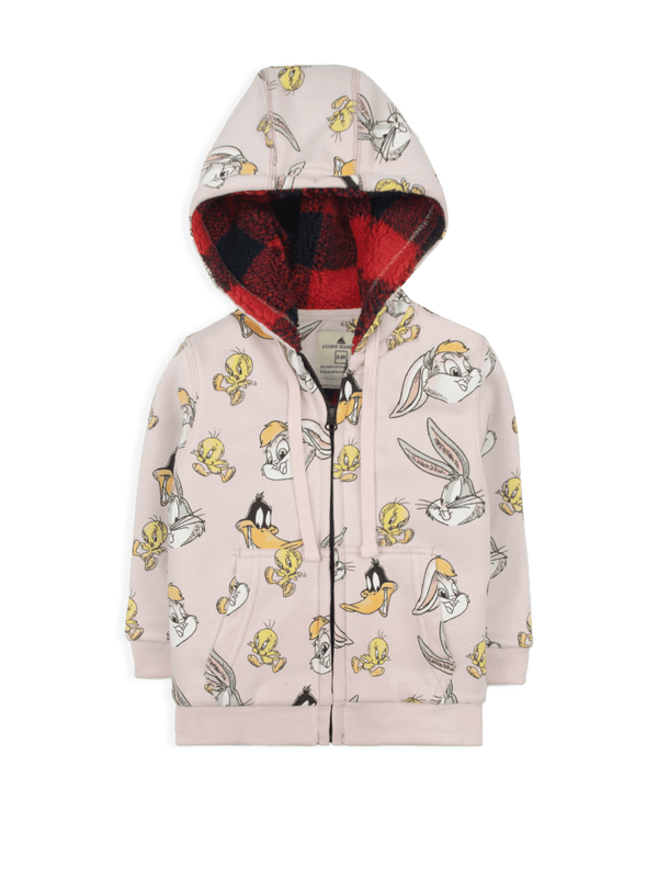 Stone Harbor Girl's Hoodies GIRL'S AOP HEAVY FUR HOODIE