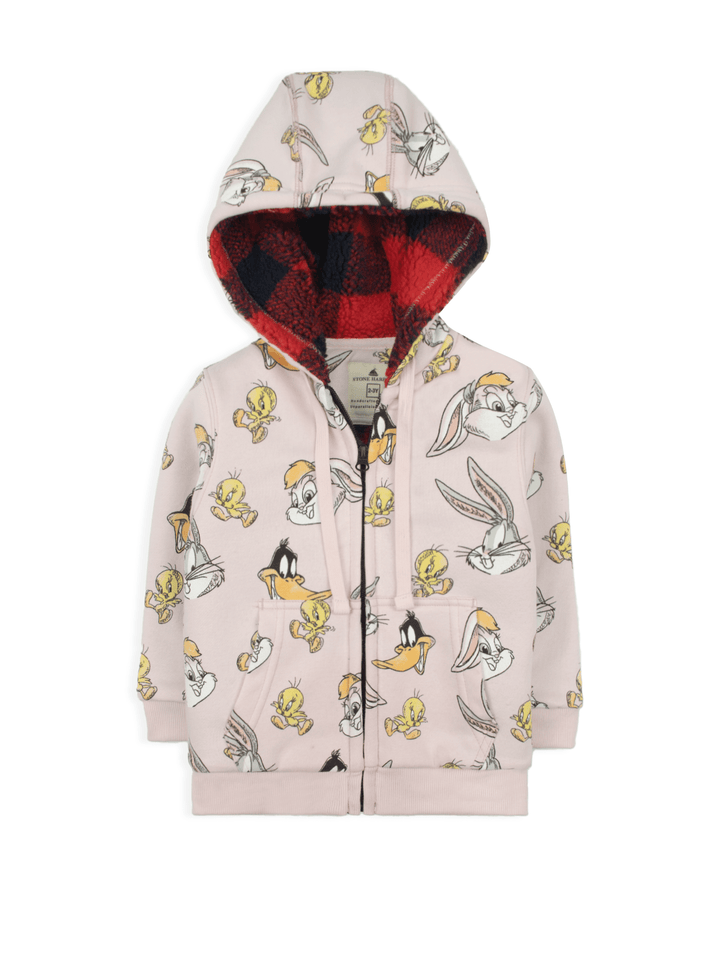Stone Harbor Girl's Hoodies GIRL'S AOP HEAVY FUR HOODIE