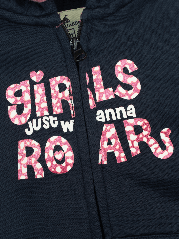 Stone Harbor Girl's Hoodies GIRL'S FLEECE ROAR HOODY