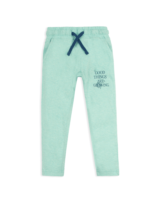 Stone Harbor Girl's Jogger GIRL'S TEXTURED AQUA JOGGER