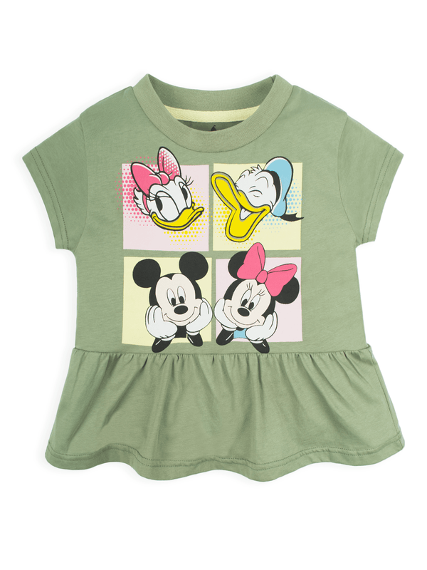 Stone Harbor GIRL'S LIGHT-GREEN GRAPHIC TOP