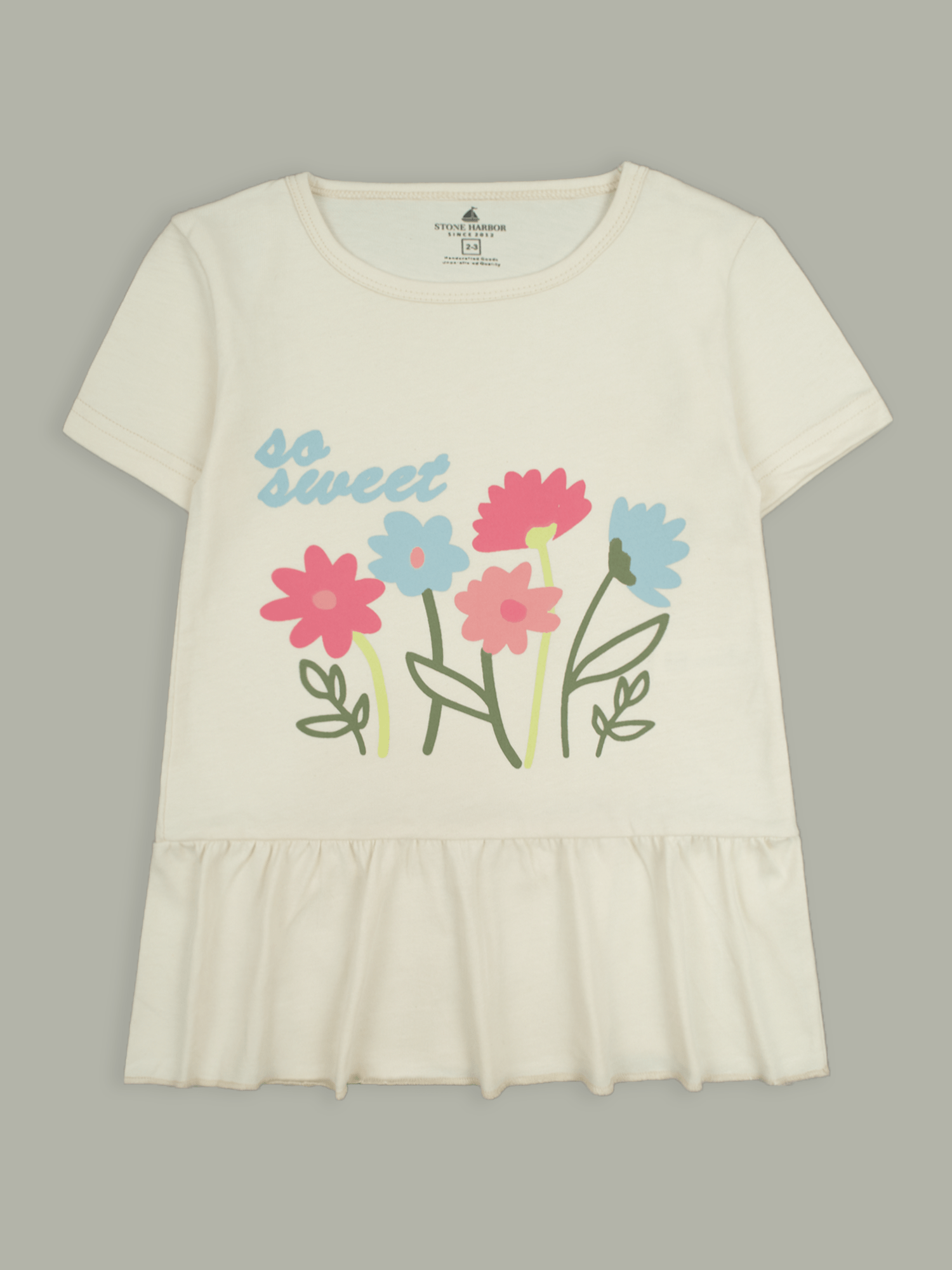 Stone Harbor GIRL'S SO SWEET PRINTED FROCK