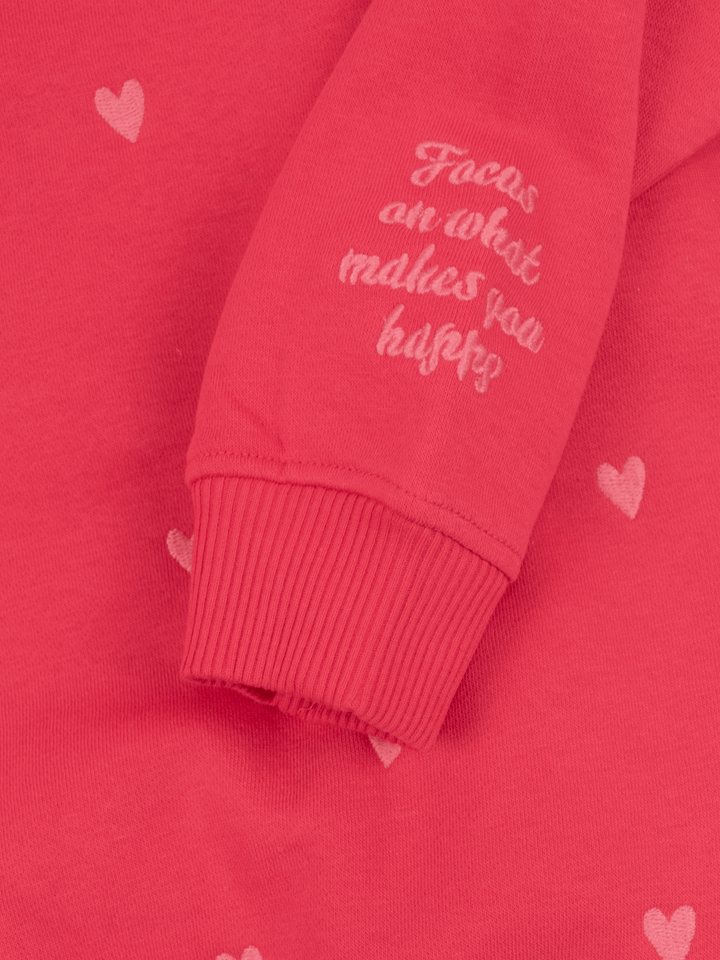 Stone Harbor Girl's Sweatshirt GIRL'S HAPPY FLEECE SWEATSHIRT