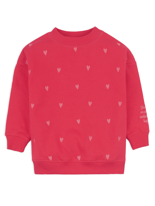 Stone Harbor Girl's Sweatshirt GIRL'S HAPPY FLEECE SWEATSHIRT