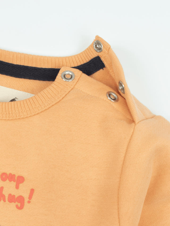 Stone Harbor Girl's Sweatshirt MINI GIRL'S GROUP HUG FLEECE SWEATSHIRT