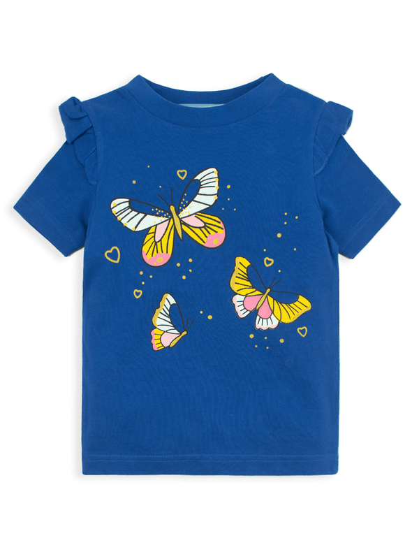 Stone Harbor Girl's T-Shirt GIRL'S COBALT BLUE T-SHIRT