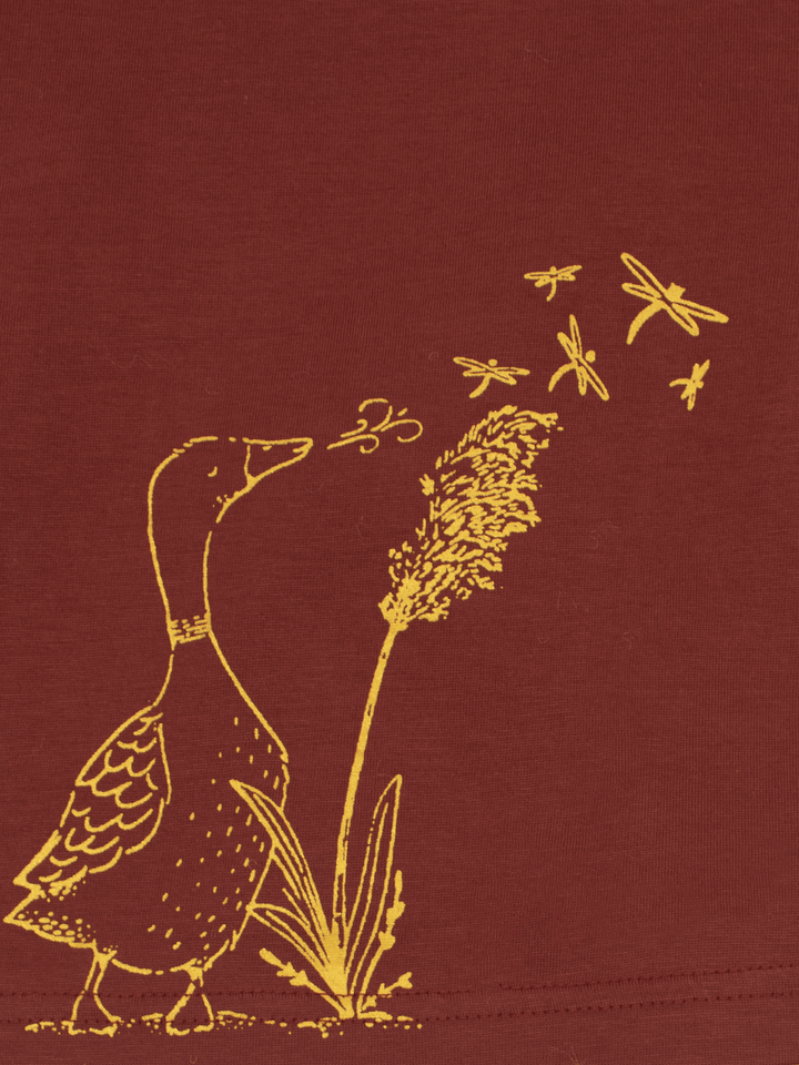 Stone Harbor Girl's T-Shirt MINI GIRL'S MAROON GRAPHIC T-SHIRT