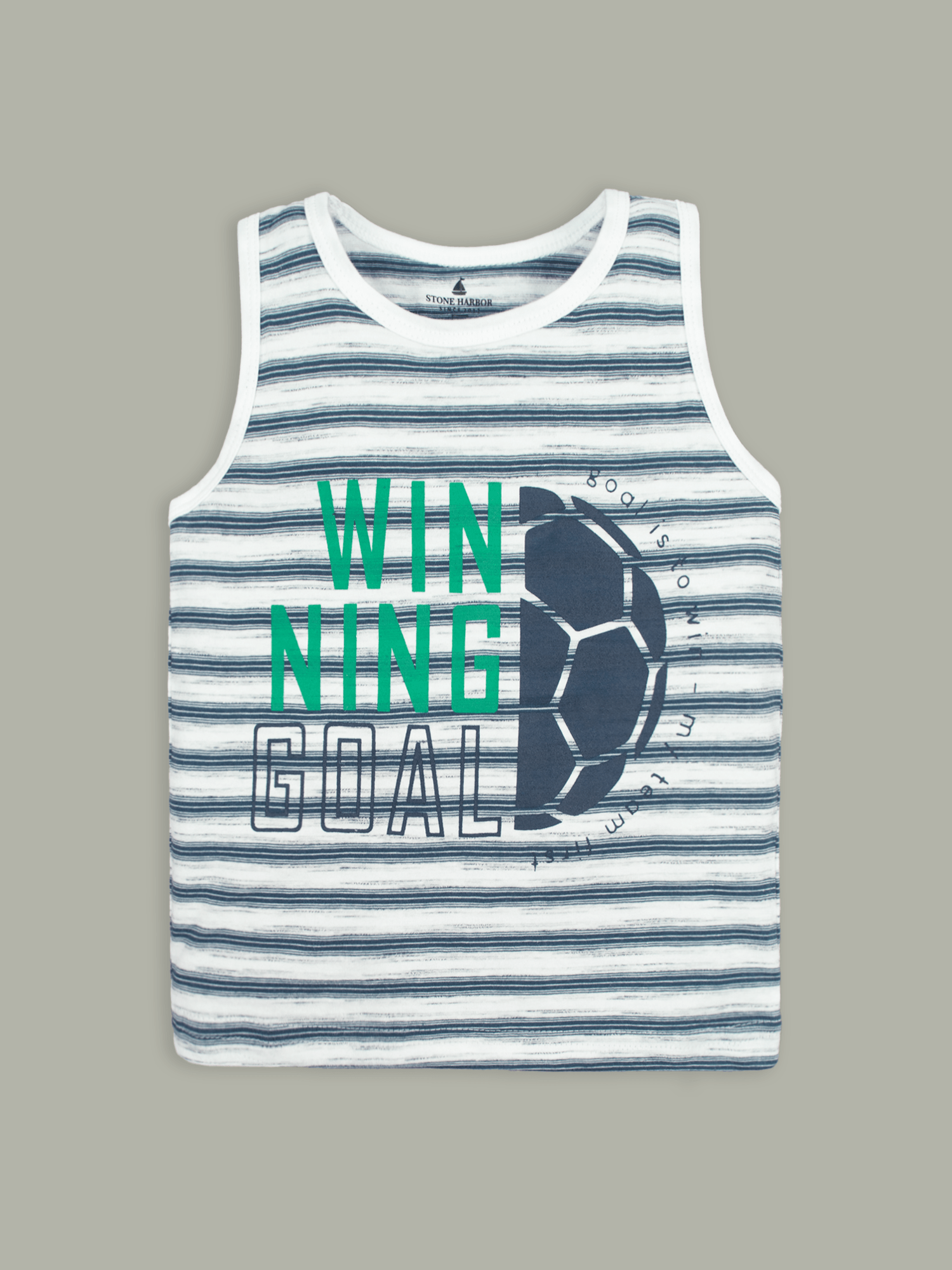 Stone Harbor Kid's Vest BOY'S WINNING GOAL STRIPER VEST