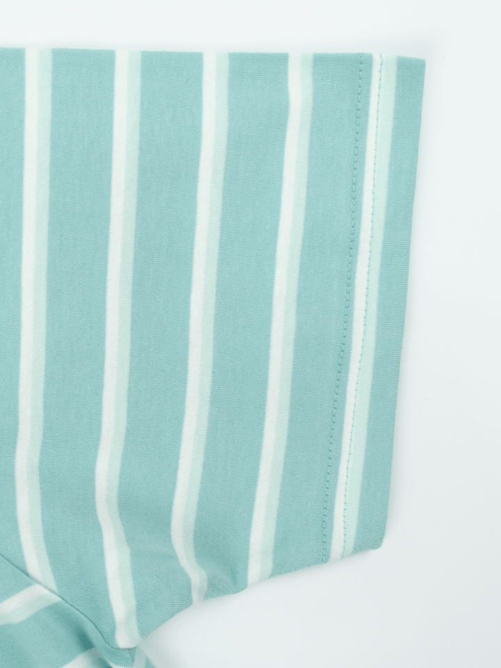 Stone Harbor MEN'S AQUA STRIPER T-SHIRT