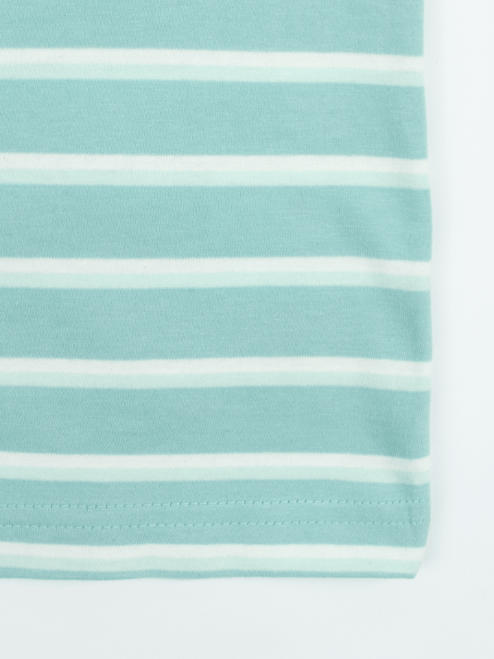 Stone Harbor MEN'S AQUA STRIPER T-SHIRT