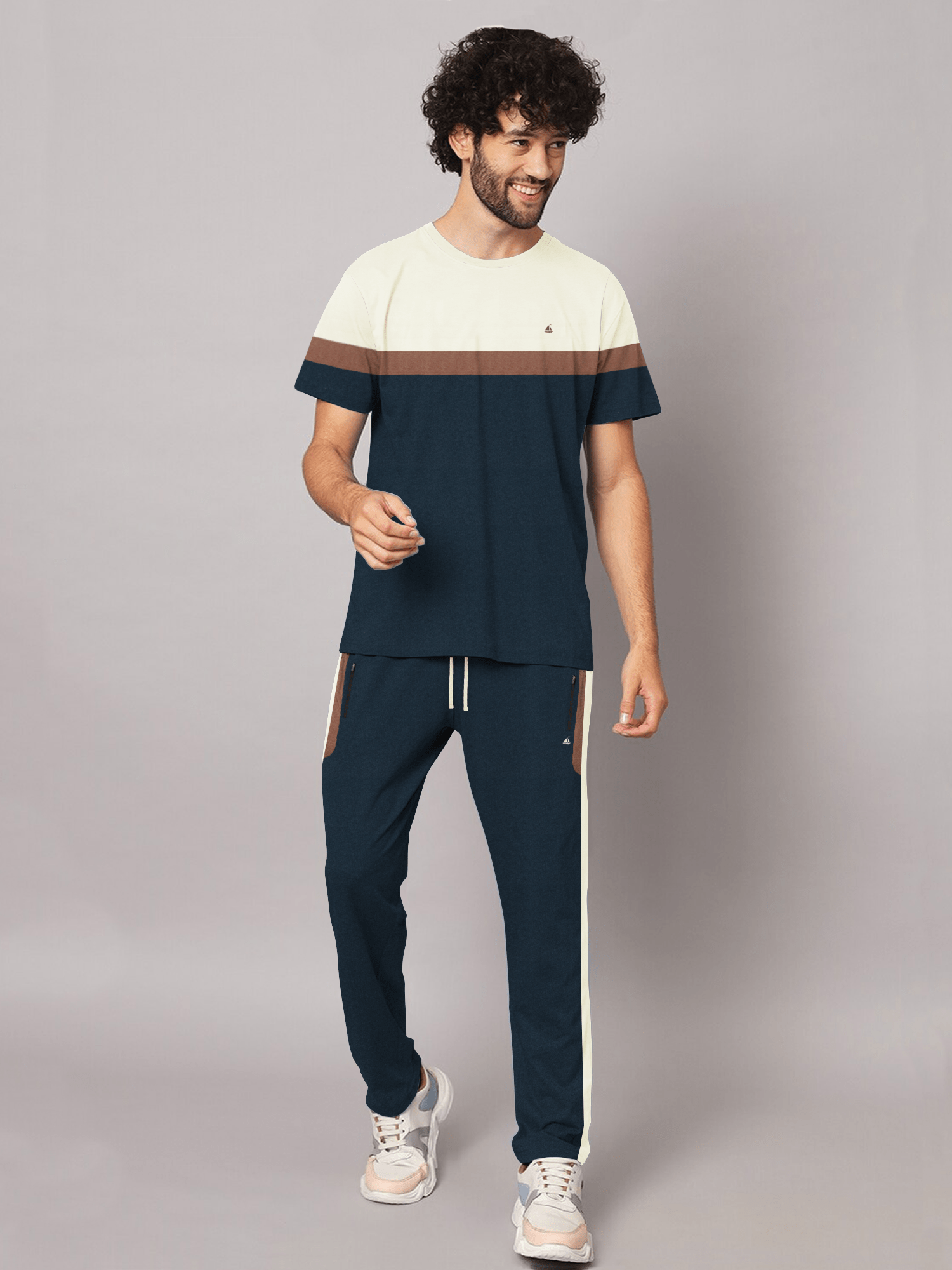 Stone Harbor MEN'S ATHLETIC PANELED TRACKSUIT