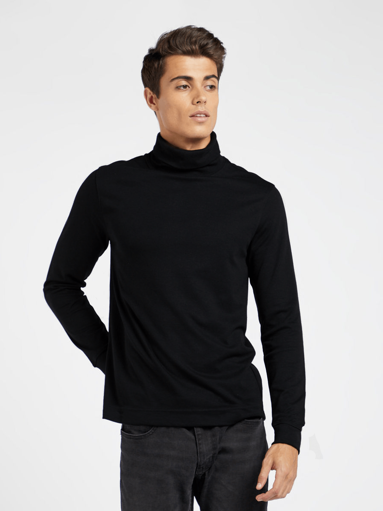 MEN S BLACK HIGH NECK Stoneharbor .pk